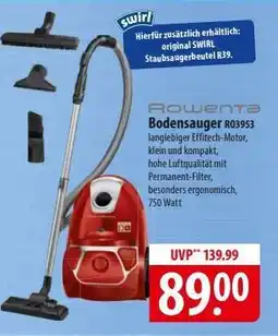 Famila Nord Ost Rowenta Bodensauger RO3953 Angebot