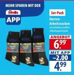 Famila Nord Ost Herren-Arbeitssocken 5er-Pack Angebot