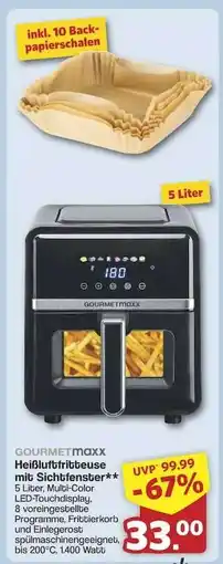 Famila Nord Ost GOURMETmaxx Heißluftfritteuse Angebot