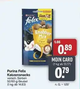 Famila Nord Ost Purina Felix Katzensnacks Angebot