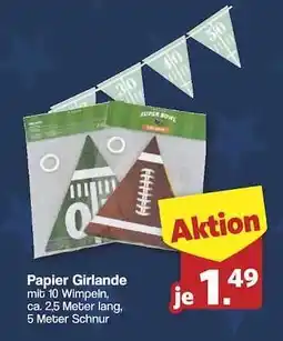 Famila Nord Ost Papier Girlande Angebot