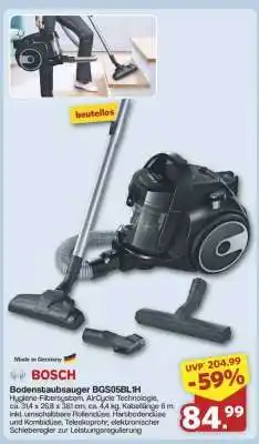 Famila Nord Ost BOSCH Bodenstaubsauger BGS05BL1H Angebot