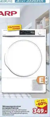 Famila Nord Ost Sharp Wärmepumpentrockner KD-NHB8S7PW2T-DE Angebot