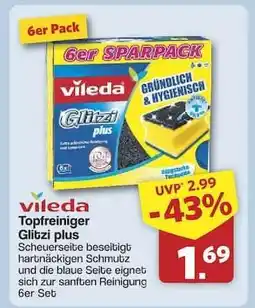 Famila Nord Ost Vileda Topfreiniger Glitzi plus Angebot
