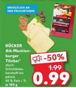 Kaufland RÜCKER Alt-Mecklenburger Tilsiter Angebot