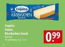 Famila Nord Ost Exquisa Feiner Käsekuchen Snack Angebot