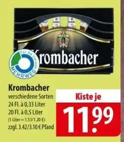 Famila Nord Ost Krombacher Angebot