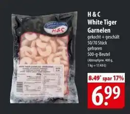 Famila Nord Ost H & C White Tiger Garnelen Angebot