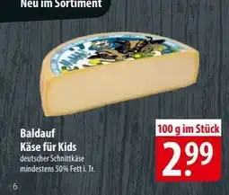 Famila Nord Ost Baldauf Käse für Kids Angebot