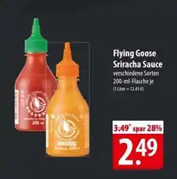 Famila Nord Ost Flying Goose Sriracha Sauce Angebot