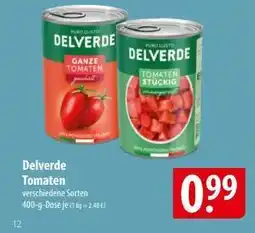 Famila Nord Ost Delverde Tomaten Angebot