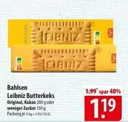 Famila Nord Ost Bahlsen Leibniz Butterkeks Angebot