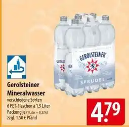 Famila Nord Ost Gerolsteiner Mineralwasser Angebot