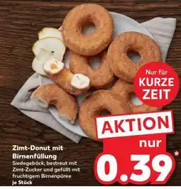 Kaufland Zimt-Donut mit Birnenfüllung Angebot
