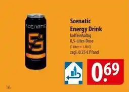 Famila Nord Ost Scenatic Energy Drink Angebot