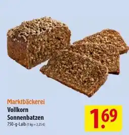 Famila Nord Ost Marktbäckerei Vollkorn Sonnenbatzen Angebot