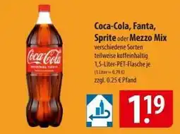 Famila Nord Ost Coca-Cola, Fanta, Sprite oder Mezzo Mix Angebot