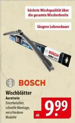 Famila Nord Ost Bosch Wischblätter Aerotwin Angebot