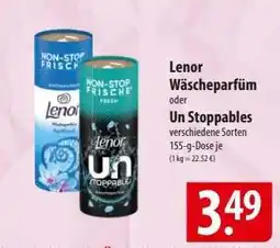 Famila Nord Ost Lenor Wäscheparfüm oder Un Stoppables Angebot