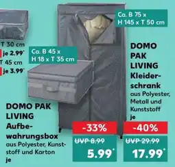 Kaufland DOMO PAK LIVING Kleiderschrank Angebot