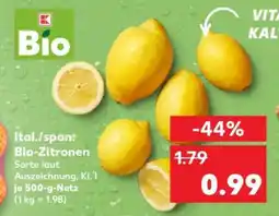 Kaufland Bio-Zitronen Angebot