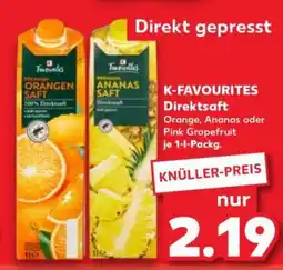 Kaufland K-FAOURITES Direktsaft Angebot
