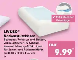 Kaufland LIV&BO Nackenstützkissen Angebot