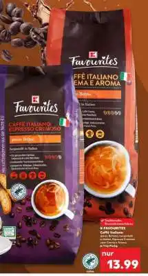 Kaufland K-FAVOURITES Caffè Bohne Angebot