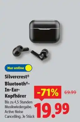 Lidl Silvercrest Bluetooth -In-Ear-Kopfhörer Angebot