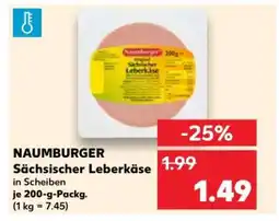 Kaufland NAUMBURGER Sächsischer Leberkäse Angebot