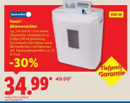 Lidl Tronic Aktenvernichter Angebot