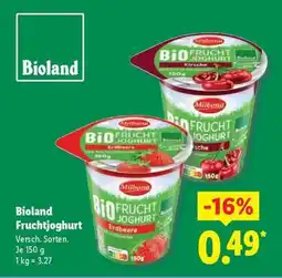Lidl Bioland Fruchtjoghurt Angebot