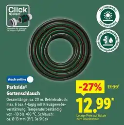 Lidl Parkside Gartenschlauch Angebot