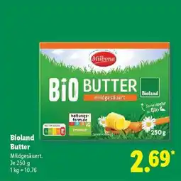 Lidl Bioland Butter Angebot