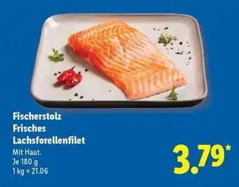 Lidl Fischerstolz Frisches Lachsforellenfilet Angebot
