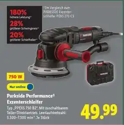 Lidl PARKSIDE PERFORMANCE Exzenterschleifer Angebot