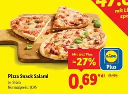 Lidl Pizza Snack Salami Angebot