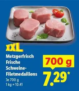 Lidl Metzgerfrisch Frische Schweine-Filetmedaillons Angebot