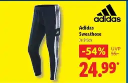 Lidl adidas Sweathose Angebot