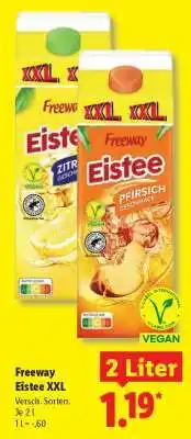 Lidl Freeway Eistee XXL Angebot