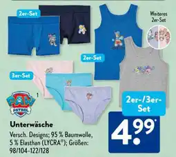 Aldi Süd Paw Patrol Unterwäsche Angebot