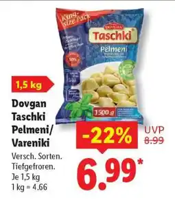 Lidl Dovgan Taschki Pelmeni/Vareniki Angebot