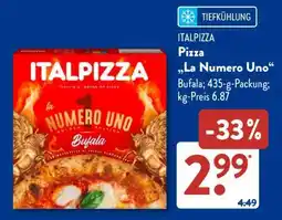 Aldi Süd Pizza „La Numero Uno“ Angebot