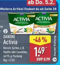 Aldi Nord Danone Activia Angebot
