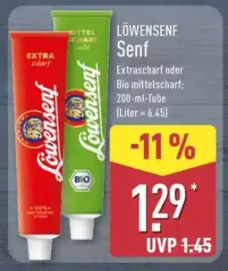 Aldi Nord LÖWENSENF Senf Angebot