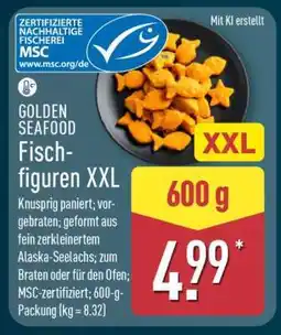 Aldi Nord GOLDEN SEAFOOD Fischfiguren XXL Angebot