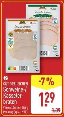 Aldi Nord GUT DREI EICHEN Schweine-/Kasselerbraten Angebot
