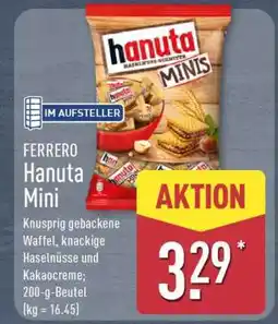 Aldi Nord FERRERO Hanuta Mini Angebot