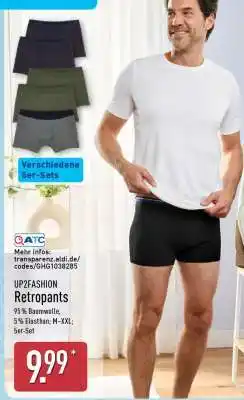 Aldi Nord UP2FASHION Retropants Angebot