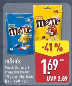 Aldi Nord M&M’s Angebot
